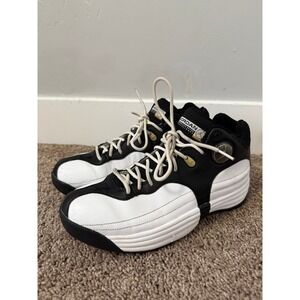 Nike Air Jordan Jumpman 1‎ White Black Gold Sz 9 CZ9171-101 Basketball Sneakers